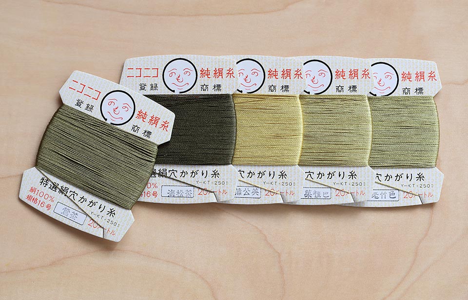 糸六」商品について｜ニコニコ絹縫糸の「糸六株式会社」